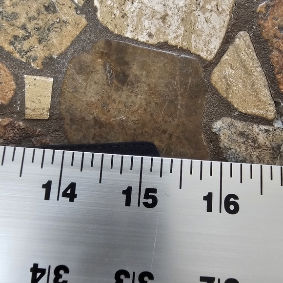 Womyn Zip Front Skirt with Zipper Pockets with Circle Zipper Pulls, Size Large - Picture 5 of 8